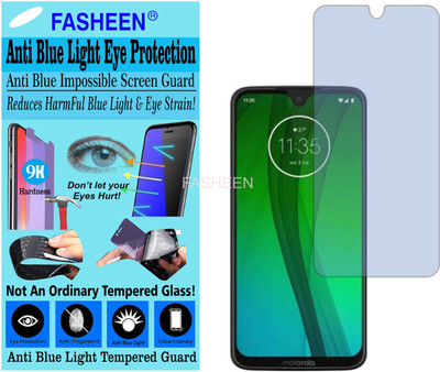 Fasheen Tempered Glass Guard for MOTOROLA G7 PLUS (Impossible UV AntiBlue Light)(Pack of 1)