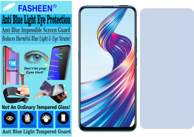 Fasheen Tempered Glass Guard for OPPO V15 (Impossible UV AntiBlue Light)(Pack of 1)