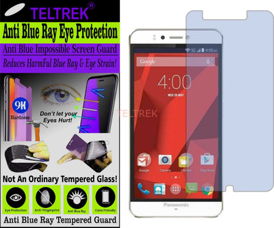 TELTREK Tempered Glass Guard for PANASONIC P55 (Impossible UV AntiBlue Light)(Pack of 1)