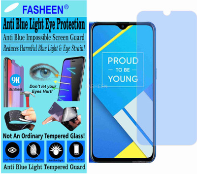 Fasheen Tempered Glass Guard for REALME C2 2020 (Impossible UV AntiBlue Light)(Pack of 1)
