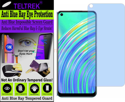 TELTREK Tempered Glass Guard for RMX2180 (REALME C15) (Impossible UV AntiBlue Light)(Pack of 1)