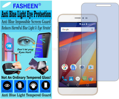 Fasheen Tempered Glass Guard for PANASONIC P85 (Impossible UV AntiBlue Light)(Pack of 1)