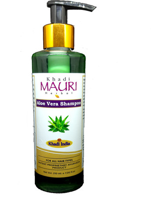 Khadi Mauri Aloevera Shampoo - Pack of 1(210 ml)