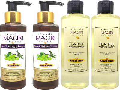 Khadi Mauri Amla Bhringraj & Teatree Shampoo(840 ml)