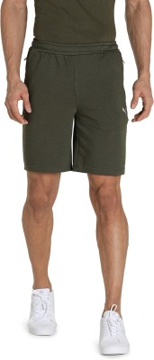 PUMA Solid Men Green Sports Shorts