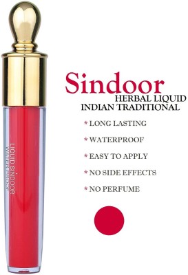 tanvi27 Long lasting Chemical free & Waterproof Natural Liquid Sindoor LIQUID(Red)