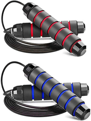 TIMA Jump Ropes for Fitness,Skipping Rope Tangle-free with Ball Bearings Rapid Speed Weighted Skipping Rope(Length: 280 cm)
