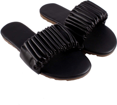 Ancestor collection Women Slides(Black , 8)
