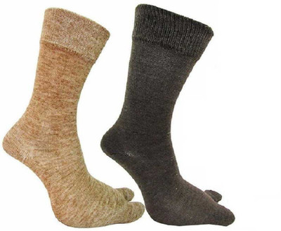 KRISHVIA Women Solid Calf Length(Pack of 2)