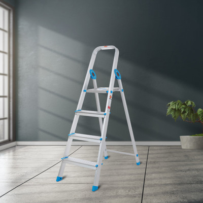 Bathla Smart Buy 4 Step Aluminium Ladder( BSB4SL)(With Platform)