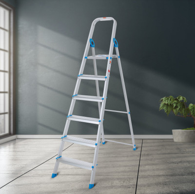 Bathla Smart Buy 6 Step Aluminium Ladder ( BSB6SL)(With Platform)