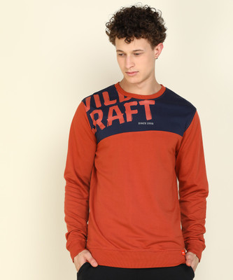 Wildcraft Full Sleeve Printed Men Sweatshirt