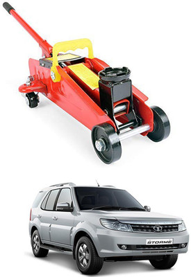 MATIES 2 Ton Car Hydraulic Trolley Jack For Safari Strome For All Models Vehicle Jack(2000 kg)