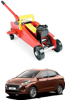 MATIES 2 Ton Car Hydraulic Trolley Jack For Aura For All Models Vehicle Jack(2000 kg)