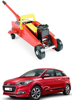 MATIES 2 Ton Car Hydraulic Trolley Jack For i20 Elite For All Models Vehicle Jack(2000 kg)