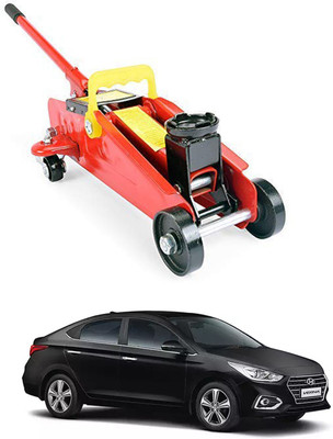 RKPSP 2 Ton Car Hydraulic Trolley Jack For Verna 2017 Vehicle Jack(2000 kg)