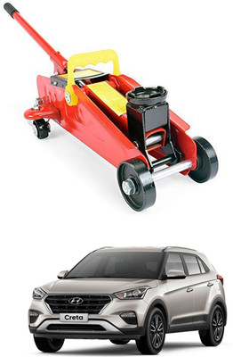 MATIES 2 Ton Car Hydraulic Trolley Jack For Creta For All Models Vehicle Jack(2000 kg)