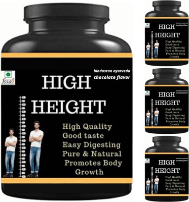 Hindustan Ayurveda high height chocolate flavor pack of 4 height gainer(4 x 0.1 kg)