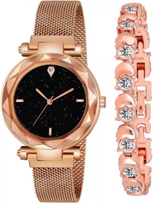 HATin Hatin Rose Gold Design Exclusive Style Girls Best Return Gift Lovely Friends Analog Watch  - For Women