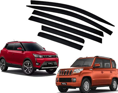 AUTO ZIGMO For Front, Rear Wind Deflector(Tinted MAHINDRA TUV-300)