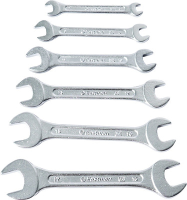 EASTMAN Tools-1 Eastman Double Open End (DOE) Jaw Spanner Box Packing (Pack of 6 Pcs) Double Sided Open End Wrench(Pack of 6)