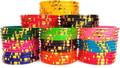 Soniaa Creation Plastic Bangle Set(Pack of 48)