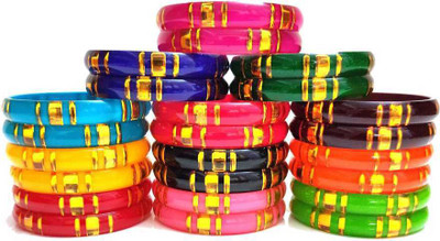 Soniaa Creation Plastic Bangle Set(Pack of 24)