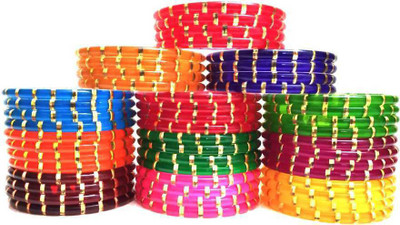 Soniaa Creation Plastic Bangle Set(Pack of 48)
