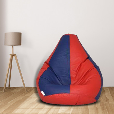 SHIRA 24 XXL (Filled ) Teardrop Bean Bag  With Bean Filling(Red, Blue)