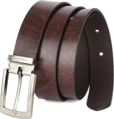 WILDHORN Men Formal Brown Genuine Leather Belt