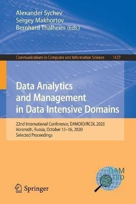 Data Analytics and Management in Data Intensive Domains(English, Paperback, unknown)