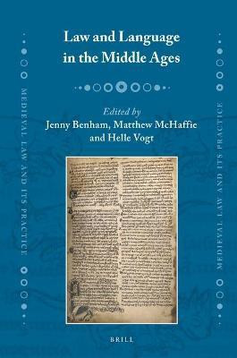 Law and Language in the Middle Ages(English, Hardcover, unknown)