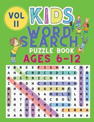 Kids Word Search Puzzle Book Ages 6-12(English, Paperback, Johnson Shanice)