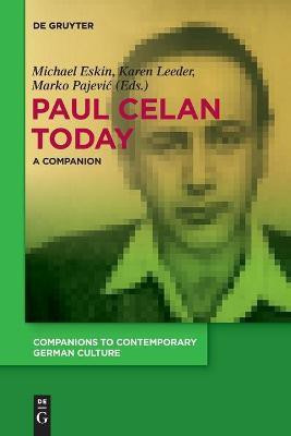 Paul Celan Today(English, Paperback, unknown)