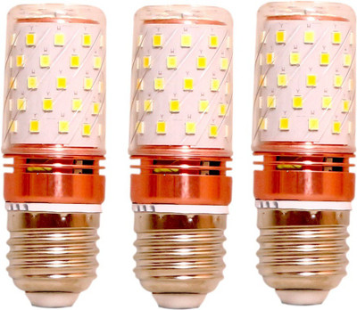 KINIS 12 W Basic Standard E27 LED Bulb(Multicolor, Pack of 3)