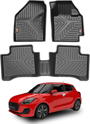 GFX TPV Tray Mat For  Maruti Swift(Black)
