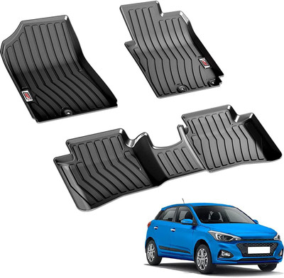 GFX TPV Tray Mat For  Hyundai Elite i20(Black)