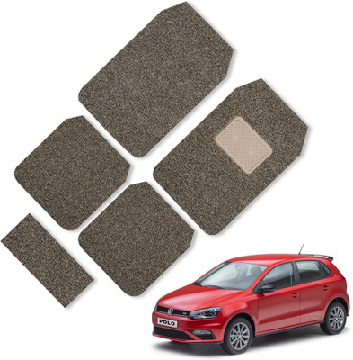 GoMechanic PVC Standard Mat For  Volkswagen Polo(Beige, Brown)