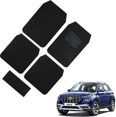 GoMechanic PVC Standard Mat For  Hyundai Venue(Black)