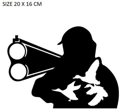 RUDRANSH Sticker & Decal for Car & Bike(Black)