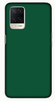 itrusto Back Cover for OPPO A54, OPPO A54 Plain Army Green PRINTED DESIGNER BACK CASE COVER(Multicolor, Hard Case, Pack of: 1)