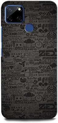 GRAFIQE Back Cover for Realme Narzo 30A(Black, Shock Proof, Pack of: 1)
