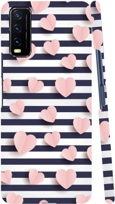 GS PANDA COLLECTIONS Back Cover for VIVO Y12s 2021(Black, White, Pack of: 1)