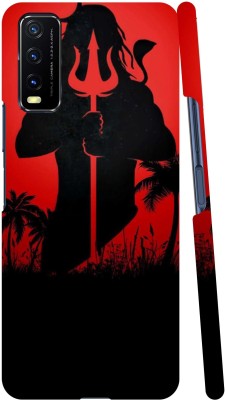 GS PANDA COLLECTIONS Back Cover for VIVO Y12a(Black, Red, Pack of: 1)