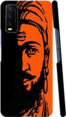 GS PANDA COLLECTIONS Back Cover for VIVO Y11s(Black, Orange, Pack of: 1)