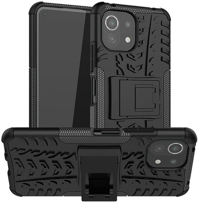 ConnectPoint Bumper Case for Xiaomi Mi 11 Lite(Black, Rugged Armor, Pack of: 1)