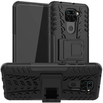 CONNECTPOINT Bumper Case for Xiaomi Redmi Note 9 Pro(Black, Shock Proof, Pack of: 1)