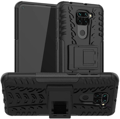 SmartPoint Bumper Case for Xiaomi Redmi Note 9 Pro(Black, Shock Proof, Pack of: 1)