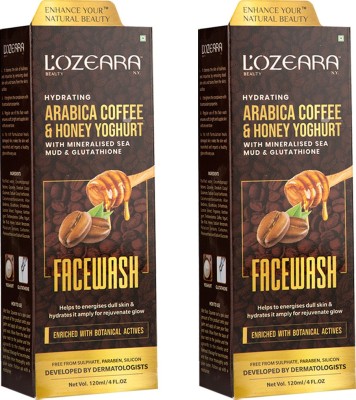 LOZEARA BEAUTY N.Y Hydrating Arabica Coffee & Honey Yoghurt  Face Wash(240 ml)