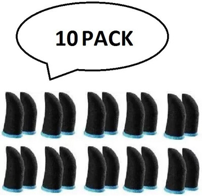 PORTLIX Thumb Sleeve for Mobile gaming Finger Sleeve(Pack of 20)
